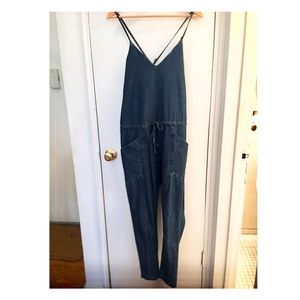 Joe’s denim jean jumpsuit XS